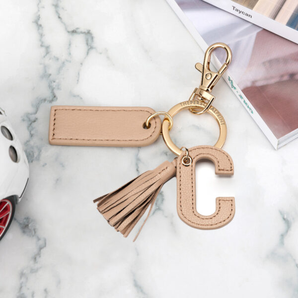 Letter C Keychain