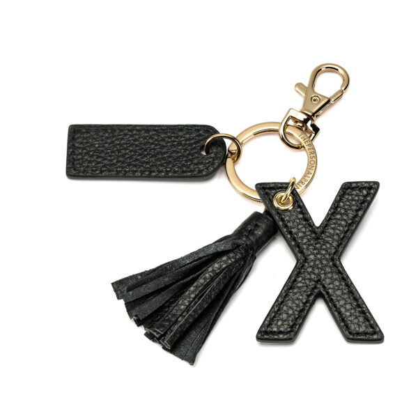 Letter X Keychain