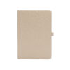 Leather Notebook- Taupe